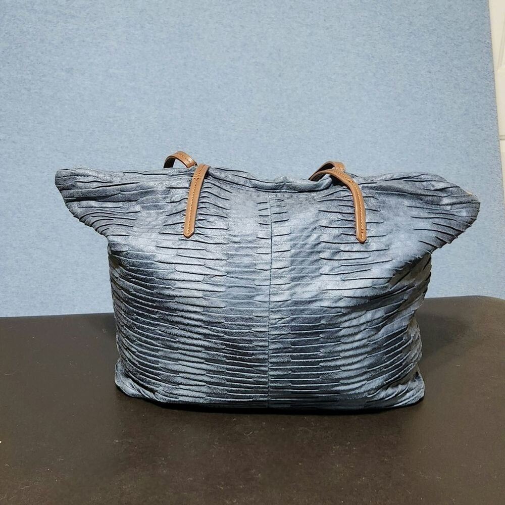 Charming Charlie Textured Tote Bag